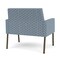 Lesro Mystic Lounge Reception Bariatric Chair, Bronze, RS Rain Song Upholstery ML1401 - alternate 3